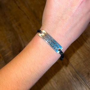 “she believed she could do she did” bracelet